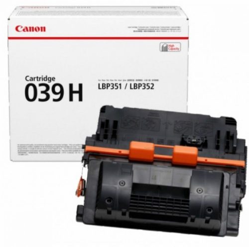 Canon CRG039H Toner Black 25.000 oldal kapacitás