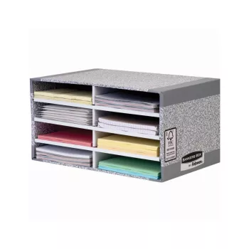   Irattároló, asztali, karton, BANKERS BOX SYSTEM by FELLOWES