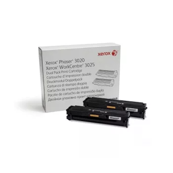 Xerox Phaser 3020,3025 Dupla Toner 2x1,5k (Eredeti)