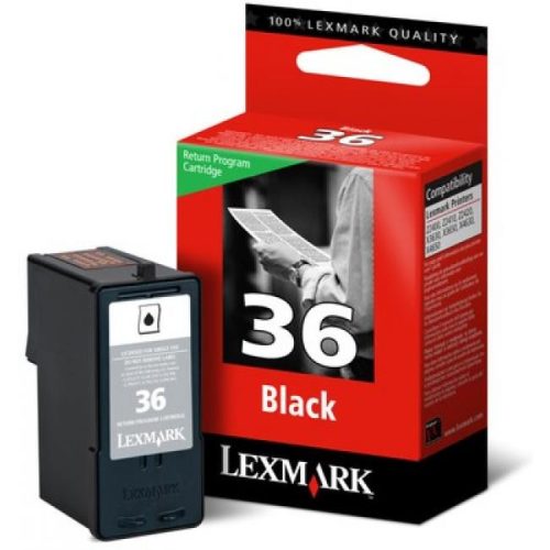 Lexmark 18C2130 ( 36 ) Bk. tintapatron (Eredeti)