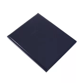   Határidőnapló Standard A/4S, heti fehér lapokkal kék Realsystem 2025.