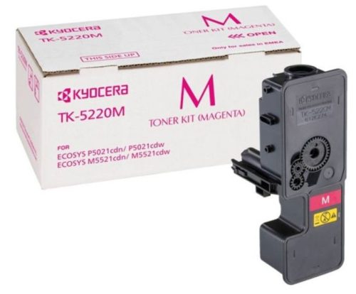 Kyocera TK-5220 Toner Magenta 1.200 oldal kapacitás