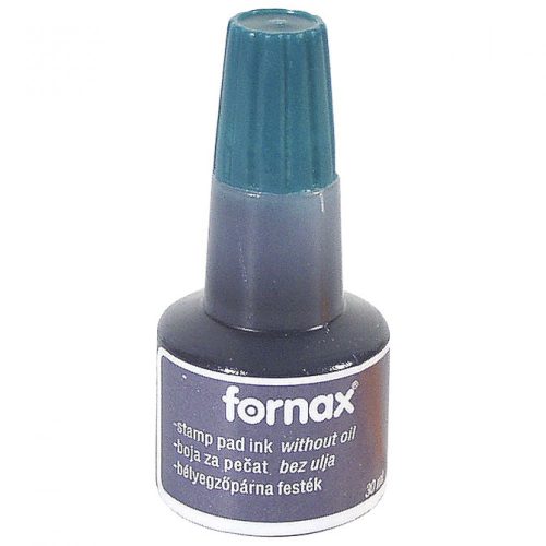 Bélyegzőpárna festék FORNAX 30 ml zöld
