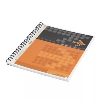   Spirálfüzet A4 70 lap perforált lyukasztott kockás FORNAX