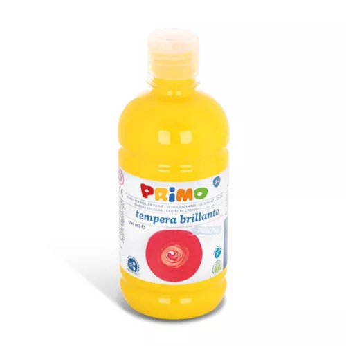 Tempera PRIMO 500ml, sárga 201