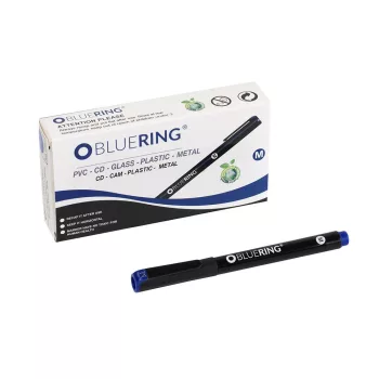  Rostirón, tűfilc vízbázisú, 0,5mm, hatszögletű test, Evo kék