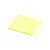 Jegyzettömb static, ragasztó nélkül tapadó 100 lap 75x75 mm neon sárga