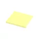 Jegyzettömb static, ragasztó nélkül tapadó 100 lap 75x75 mm neon sárga