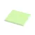 Jegyzettömb ragasztó nélkül tapadó 100 lap 75x75 mm STATIC neon zöld