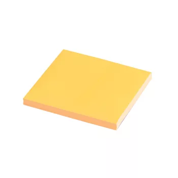   JEGYZETTÖMB STATIC, RAGASZTÓ NÉLKÜLI TAPADÓ 100 LAP 75X75 MM NEON NARANCS