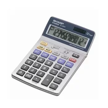   Számológép, asztali, 12 számjegy, SHARP "EL-337"