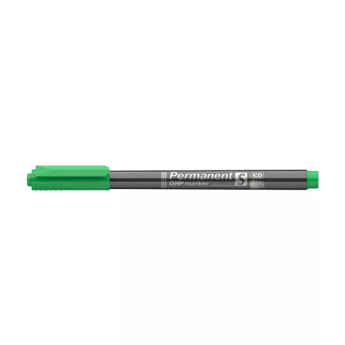 Permanent marker OHP S ICO zöld