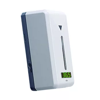   Fertőtlenítő állomás testhőmérséklet mérővel (állvány+szenzoros adagoló hőmérő kijelzővel)