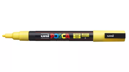 Dekormarker UNI POSCA PC-3M sárga