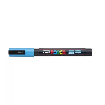 Dekormarker UNI POSCA PC-3M világoskék