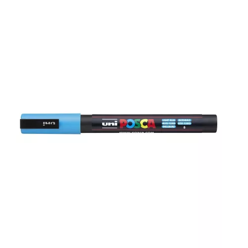 Dekormarker UNI POSCA PC-3M világoskék