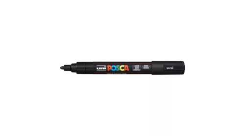 Dekormarker UNI POSCA PC-5M fekete