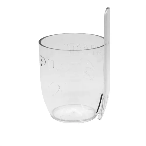 Írószertartó pohár kerek átlátszó PILOT