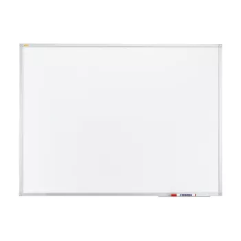   Fehértábla mágneses alukeretes, zománcozott 120x240 cm ValueLine FRANKEN