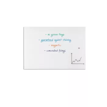 Mágneses üvegtábla alukeretes 65x100 cm ValueLine FRANKEN