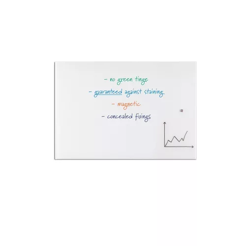 Mágneses üvegtábla alukeretes 65x100 cm ValueLine FRANKEN