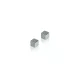Mágnes, erős, üvegtáblához,1x1x1cm ezüst FRANKEN 4db/csom