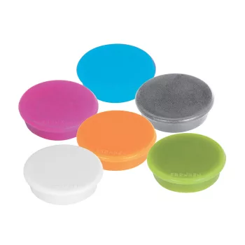 Mágnes 32mm, 10 db/csomag, Franken klf. szín