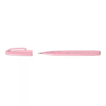   Ecsettoll kalligrafikus hajlékony hegyű SES15C-P3X Pentel Brush Sign Pen világos  pink