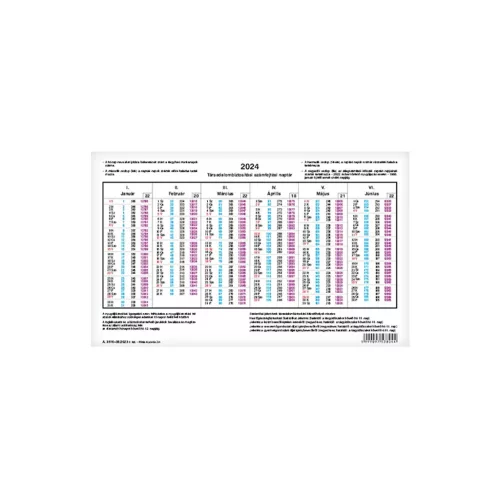 TB számfejtési naptár