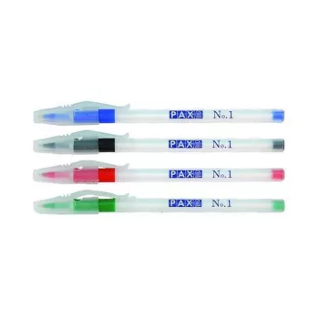Golyóstoll 0,7mm kupakos PAX No.1 fekete