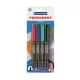 Permanent marker M 1 mm CENTROPEN 2846 4-es klt bliszteres