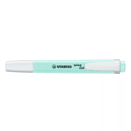Szövegkiemelő 1-4mm, vágott hegy Stabilo Swing cool pastel 275/113 türkiz