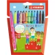 Rostirón, filctoll készlet, vízbázisú háromszögletű Stabilo Trio A-Z 378/12 12 klf. Szín