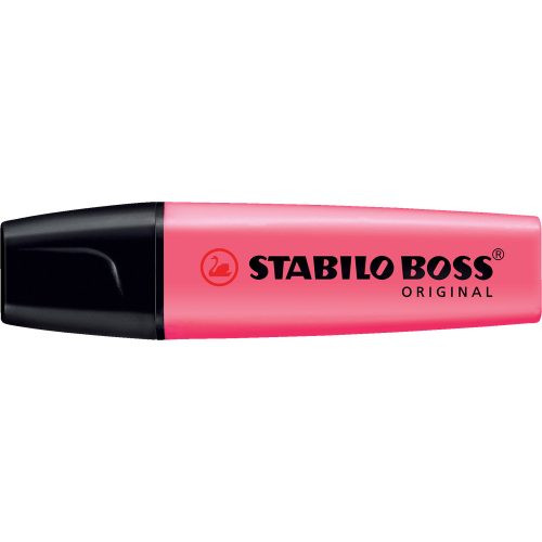 Szövegkiemelő 2-5mm vágott hegyű, STABILO BOSS 70/56 pink