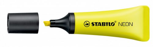 Szövegkiemelő 2-5mm, Stabilo Neon 72/24 sárga