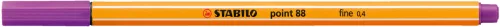 Tűfilc 0,4mm STABILO POINT 88/58 rózsa