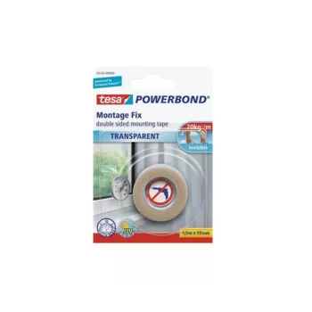 Rögzítőszalag POWERBOND átlátszó 19mmX1,5m TESA