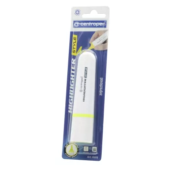   Szövegkiemelő CENTROPEN 6252 vágott végű 1-4,6 mm neon sárga