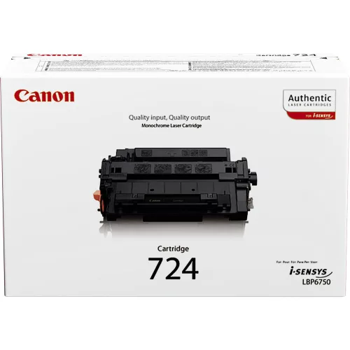 Canon CRG724 Toner Black 6.000 oldal kapacitás