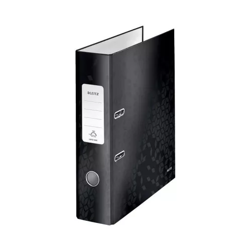 Iratrendező 8 cm A4 karton LEITZ 180 Wow fekete