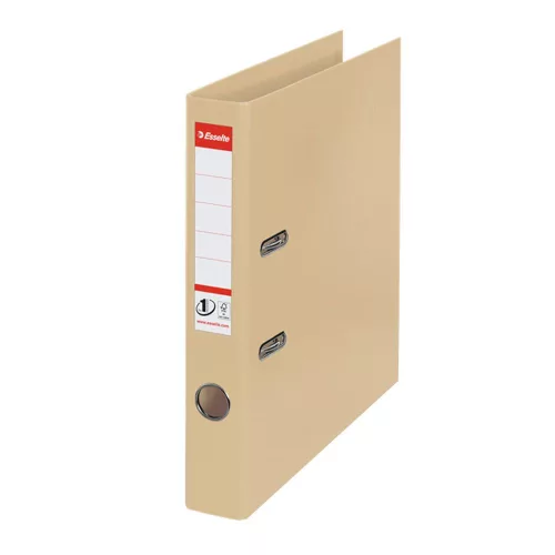 Iratrendező A4 5 cm PP élvédő sínnel ESSELTE Standard homok