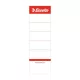 Cserecímke iratrendezőhöz kétoldalas 50x158 mm ESSELTE fehér 10 db/csom