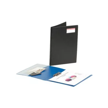 Villámzáras mappa A4 álló ESSELTE Standard kék