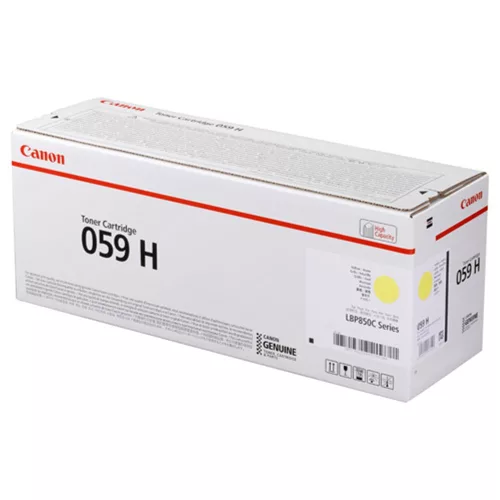 Canon CRG059H Toner Yellow 13.500 oldal kapacitás