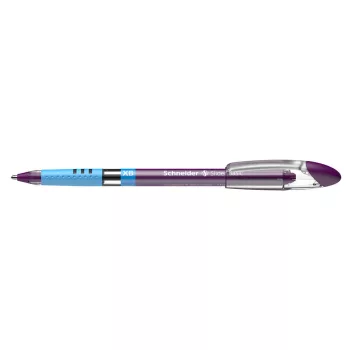 Golyóstoll 0,7 mm kupakos SCHNEIDER Slider Basic XB lila