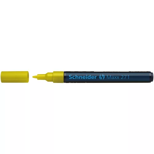 Lakkmarker 1-2 mm SCHNEIDER Maxx 271 sárga