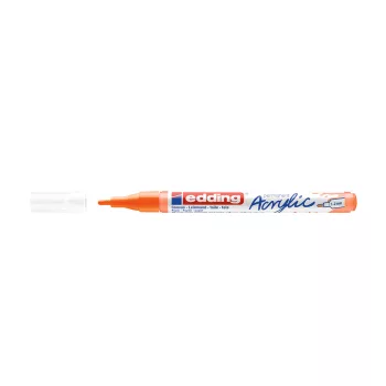 Akril marker 1-2 mm EDDING 5300 Neon narancssárga D10