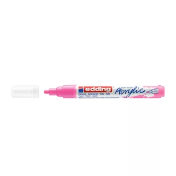 Akril marker 2-3 mm EDDING 5100 Neon Rózsaszín D10