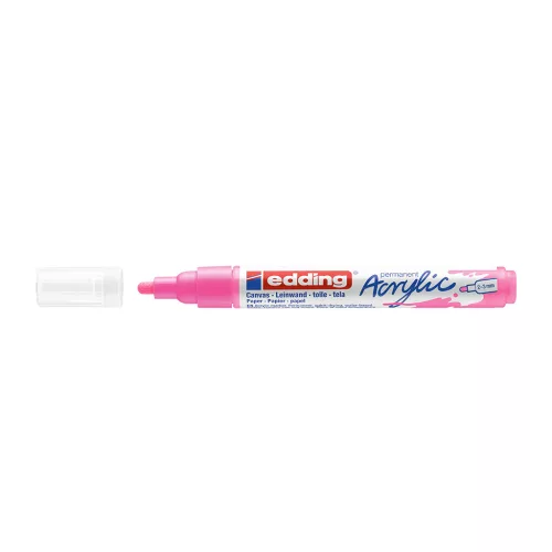 Akril marker 2-3 mm EDDING 5100 Neon Rózsaszín D10