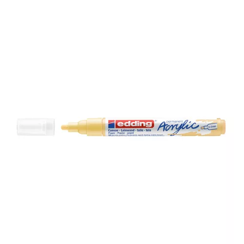 Akril marker 2-3 mm EDDING 5100 Pasztell sárga D10
